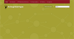 Desktop Screenshot of chicagoparentprogram.org
